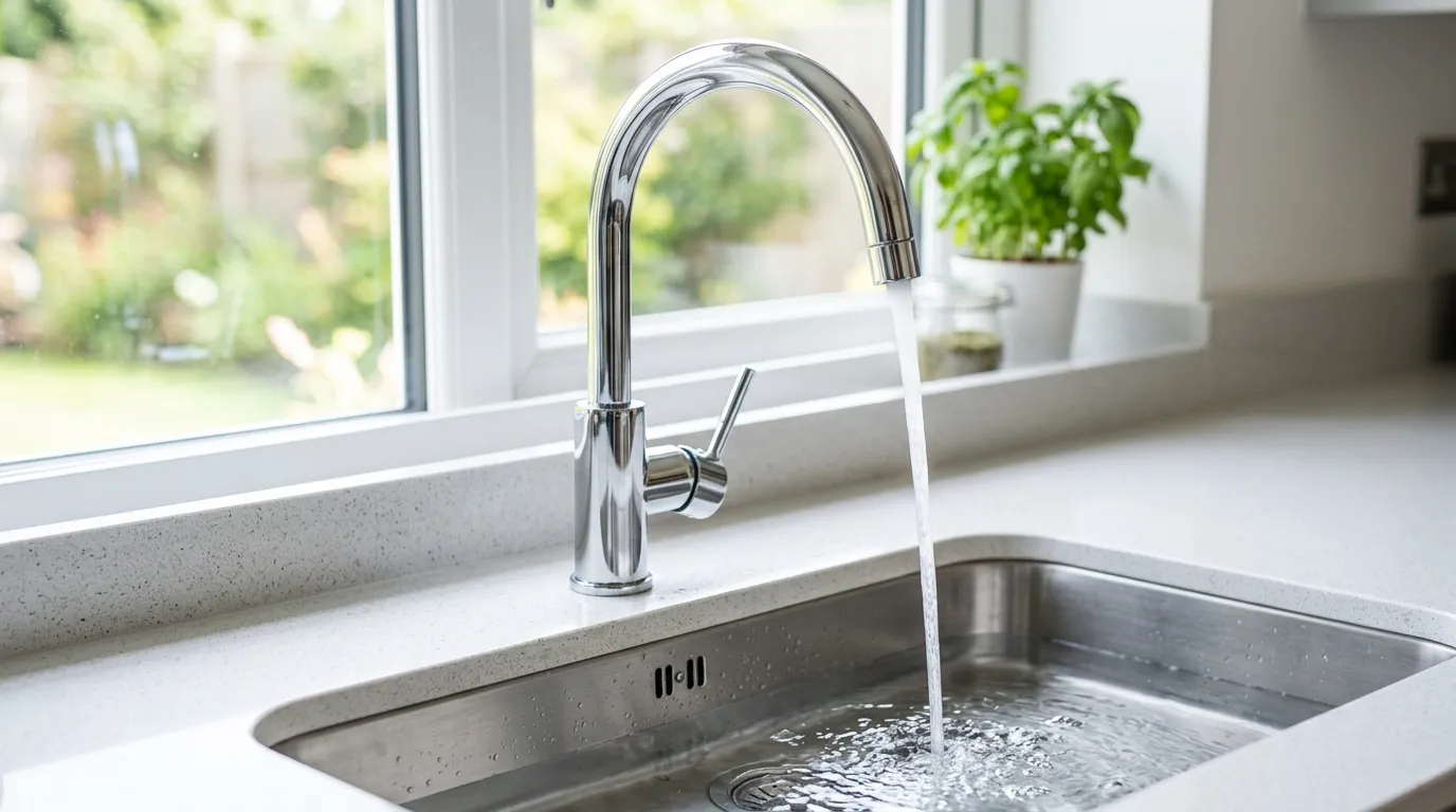 Local Plumbing Master Pros same day plumber fixing a faucet in Bunn, NC
